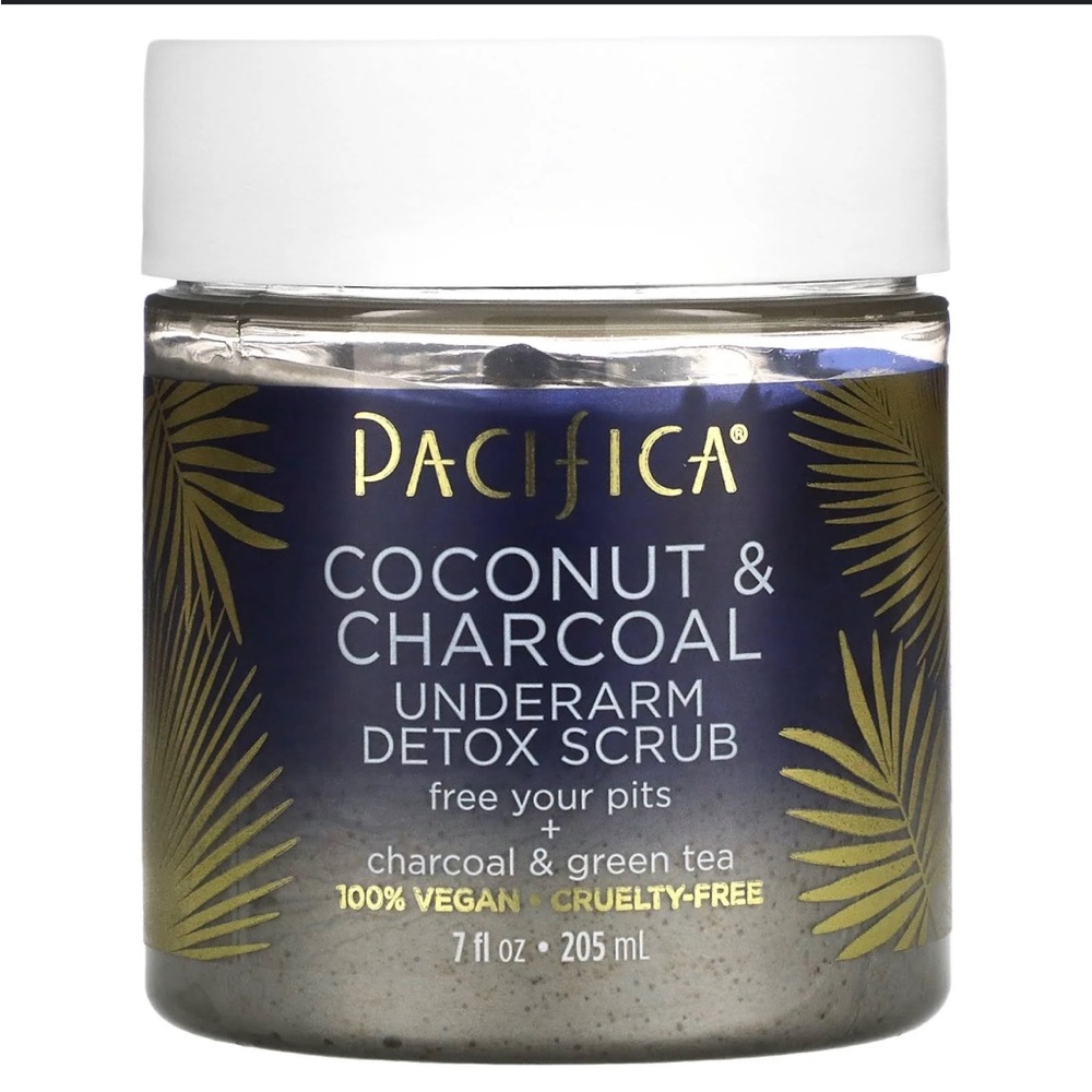 Pacifica Charcoal & coconut underarm scrub